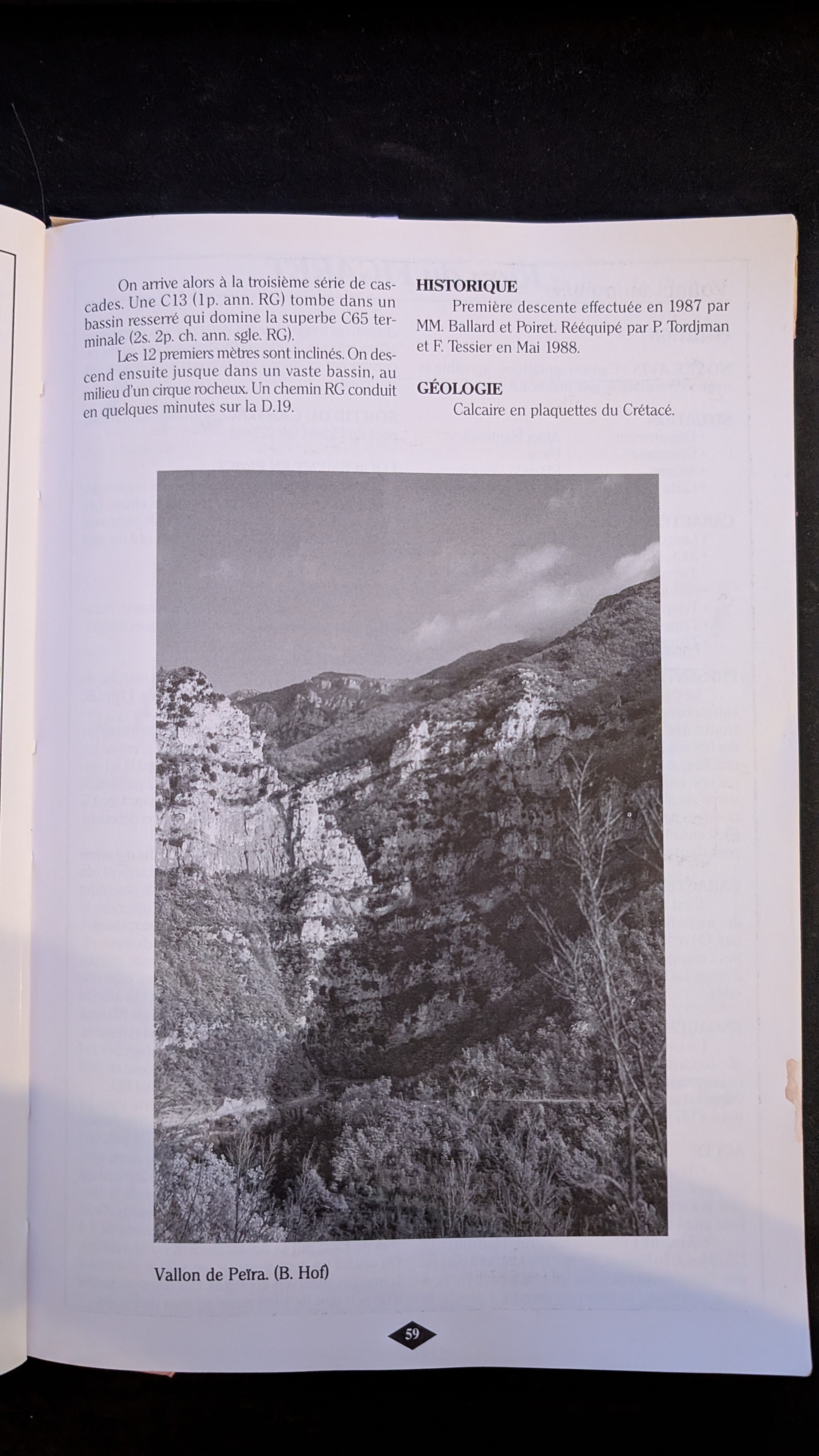Topo image 3 for Vallon de la Peïra