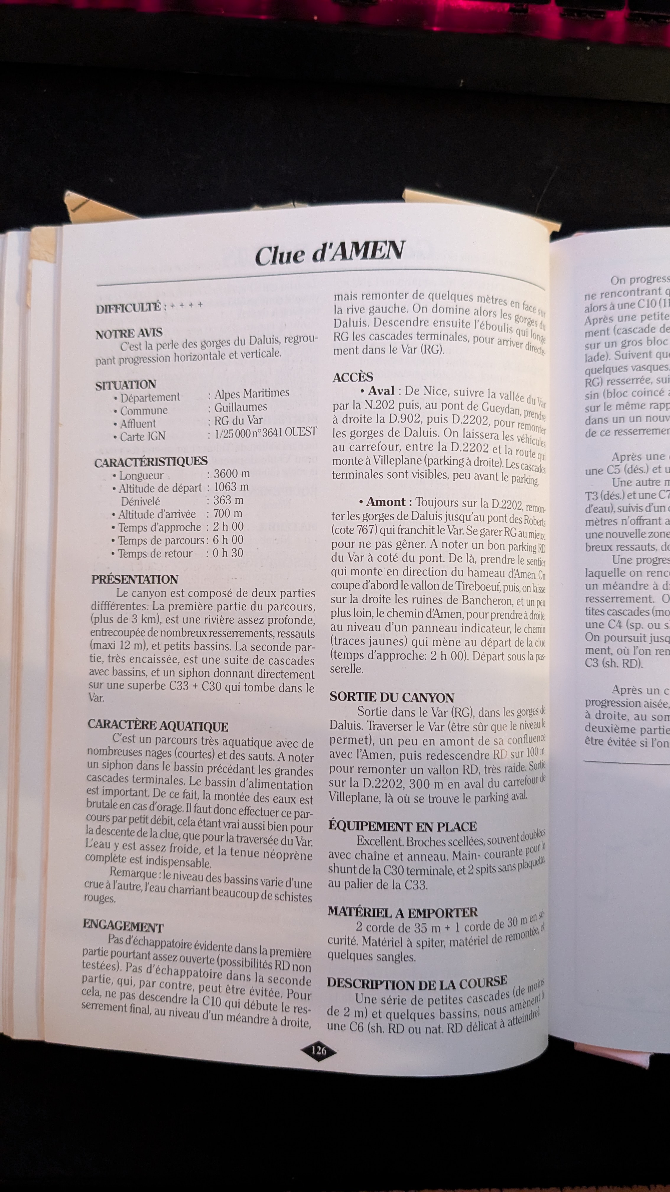 Topo image 1 for Clue d' Amen (cascades finales)