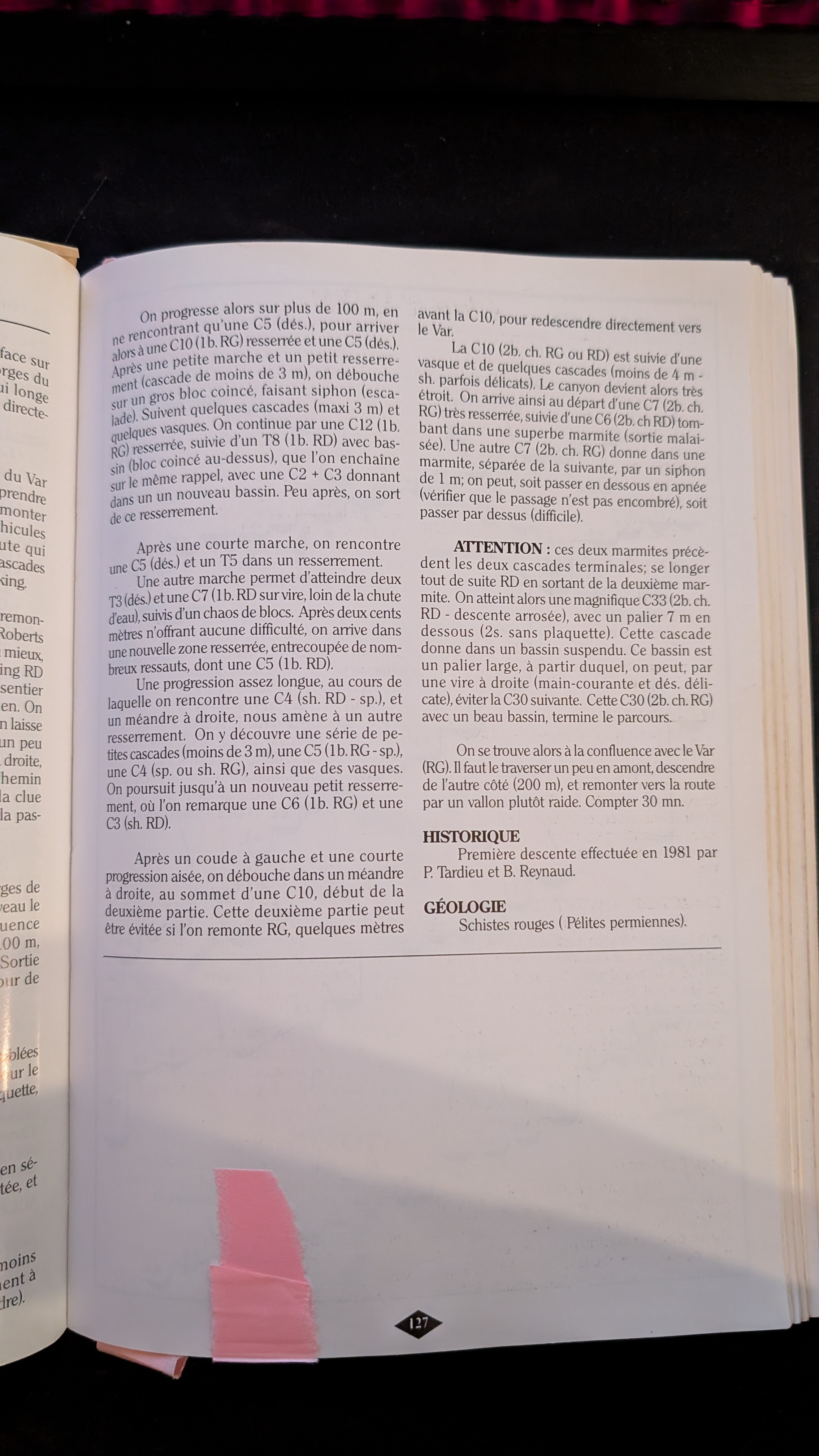 Topo image 2 for Clue d' Amen (cascades finales)