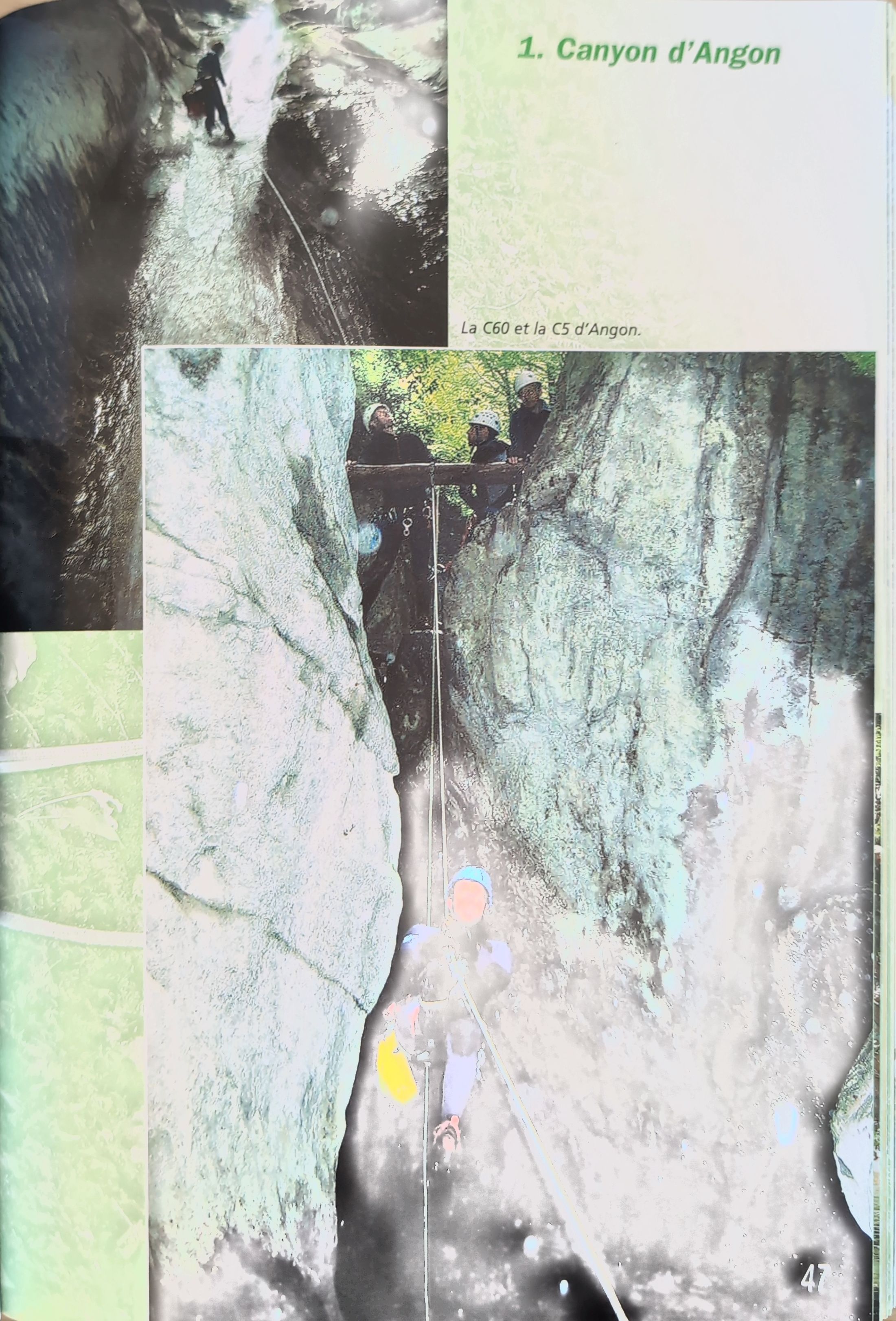 Topo image 4 for Le Canyon d' Angon